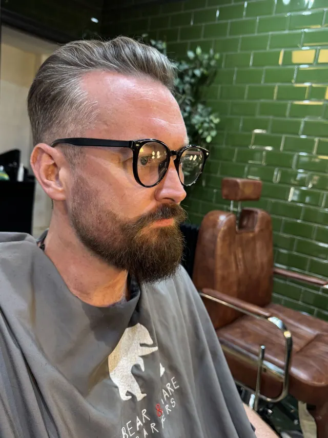 A beard shaped at Bear and Hare